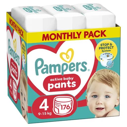 Pampers Pelene Pants MSB 4 176 Kom