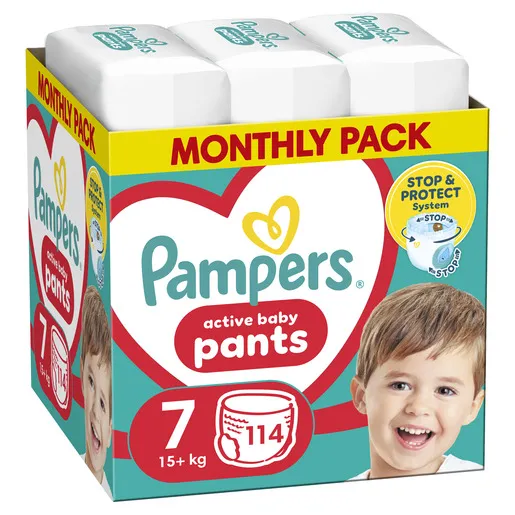 Pampers Pelene Pants MSB S7 114 Kom