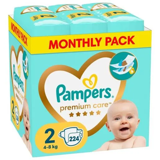 Pampers Pelene Premium MSB 2 224 Kom