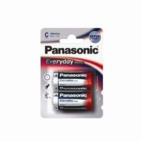 PANASONIC baterije LR14EPS/2BP- 2×C  Alkalne Everyday Power