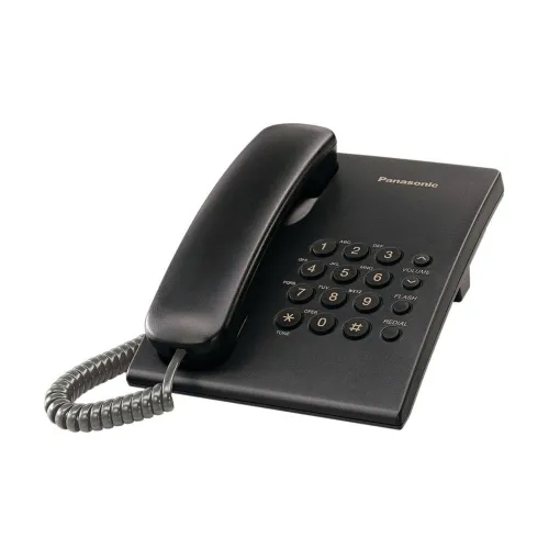 Panasonic KX-TS 500, Crni Žični Fiksni Telefon