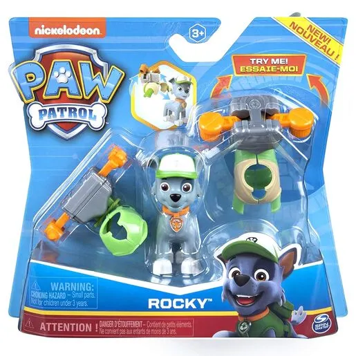 Paw Patrol Patrolne šape Rocky set