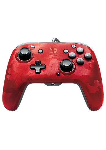 PDP Nintendo Switch Faceoff Deluxe Controller + Audio Camo R