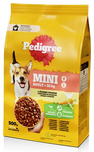 Pedigree briketi Mini živina i povrće 500g