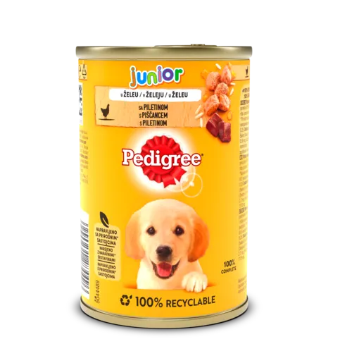 Pedigree konzerva, Junior piletina 400g