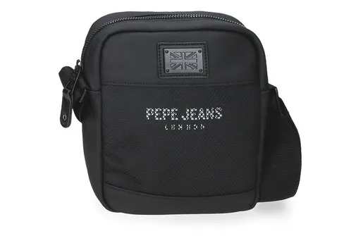 Pepe jeans durham muška torba na rame - crna 72.952.41