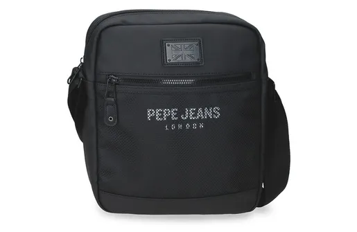 Pepe jeans durham muška torba na rame - crna 72.956.41