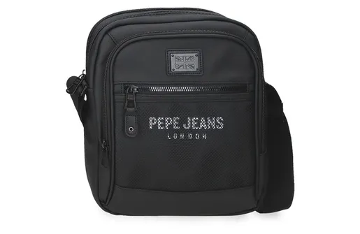 Pepe jeans durham muška torba na rame - crna 72.957.41
