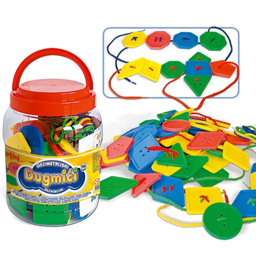 Pertini - Konstruktor geometrijski dugmići