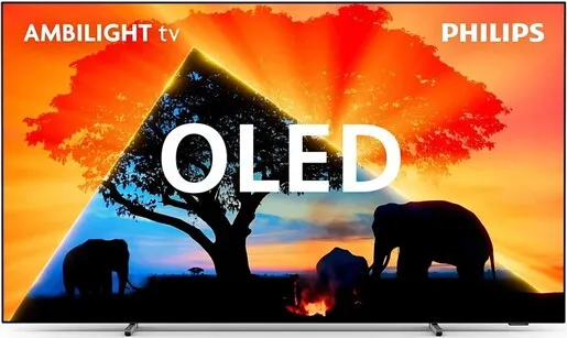 PHILIPS OLED TV 65OLED769/12, 4K Ultra HD, Titan OS Smart TV, 4K Ambilight, VRR 120 Hz, P5 AI Perfect Picture Engine, Dolby Vision-Atmos
