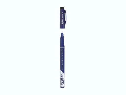 PILOT FINELINER V FRIXION CRNI