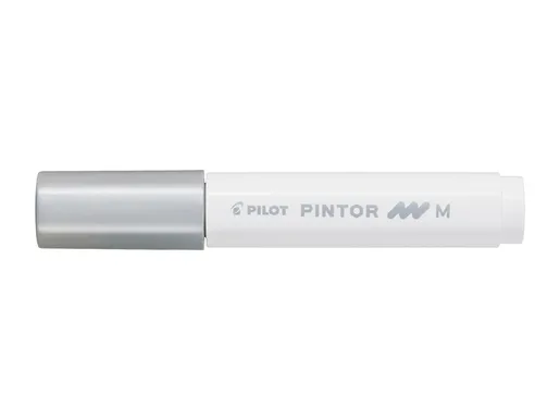 PILOT MARKER  PINTOR SREBRNI M