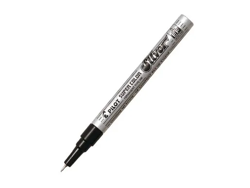 PILOT MARKER  SUPER COLOR SREBRNI EF