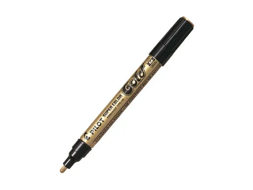 PILOT MARKER  SUPER COLOR ZLATNI M
