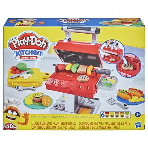 PLAY DOH GRILL N STAMP PLAYSET F0652
