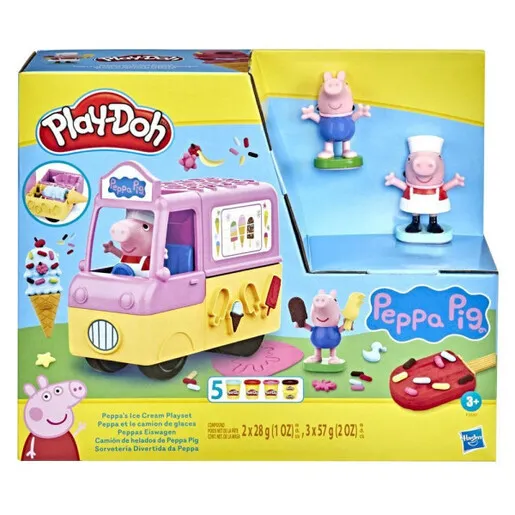 PLAY DOH PEPPAS ICE CREAM PLAYSET F3597