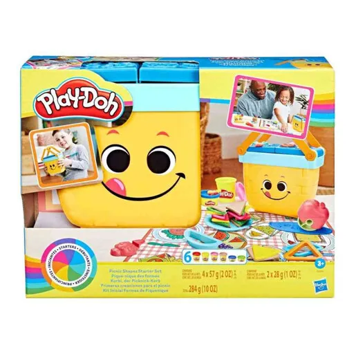 PLAY DOH PICNIC SHAPES STARTER SET F6916