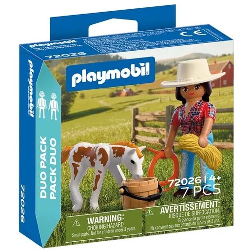 Playmobil Duo pack Poni i farmer