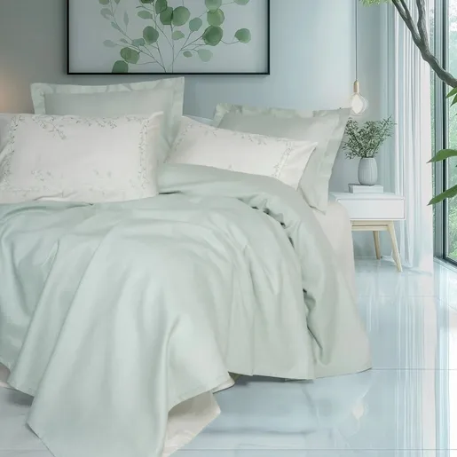 Posteljina cb set serenity bamboo saten sa prekrivačem - brisa