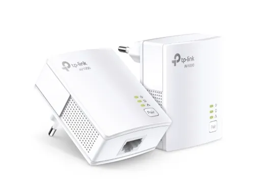 Powerline adapter TP-LINK TL-PA7017 KIT AV1000/1GB/HomePlug AV2/HomePlug AV/300m