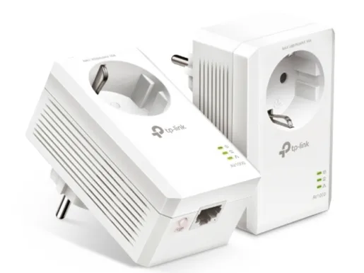 Powerline adapter TP-LINK TL-PA7017P KIT AV1000/1GB/HomePlug AV2/HomePlug AV/300m/utičnica