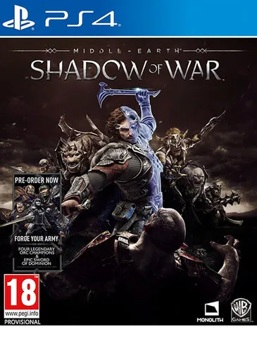 PS4 Middle Earth: Shadow of War