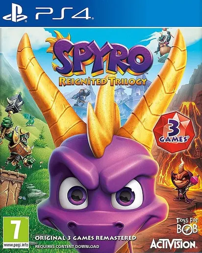 PS4 Spyro Reignited Triology