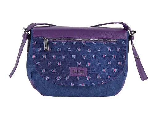 PULSE  TORBA NA RAME TRIESTE FLOWER JEANS