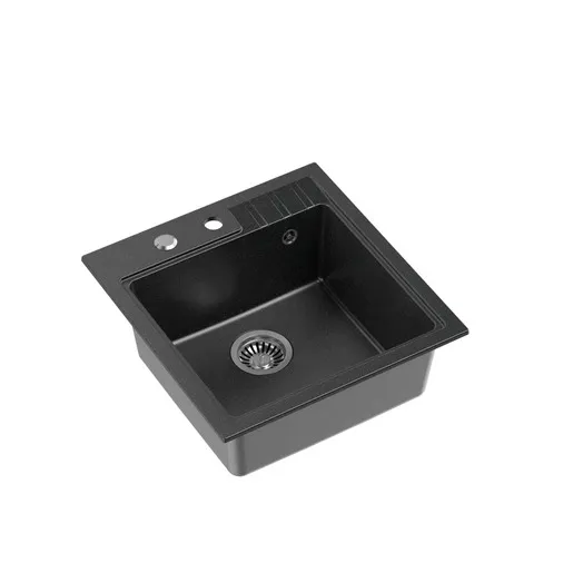 Quadron PETER 110 GraniteQ,ugr Sudopera 1 kada- black dotted/steel HCQP5052CZK