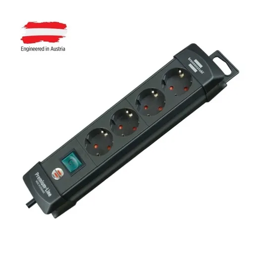 Razvodnik sa 4 mesta 1.8m 1.5mm2 + prekidač 5110014b