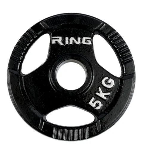 Ring Olimpijski tegovi liveni sa hvatom 1x5kg RING PL14-5