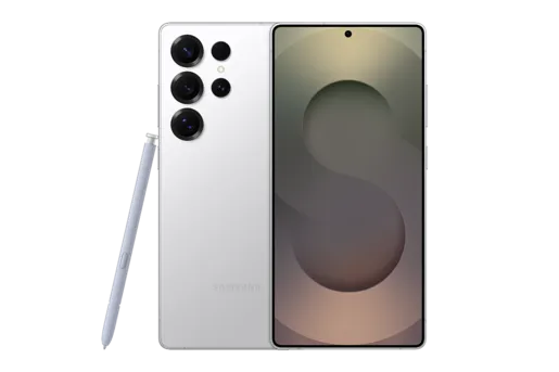 Samsung Galaxy S25 Ultra 5G 12GB + 256GB Titanium White Silver, mobilni telefon (SM-S938BZSDEUC)