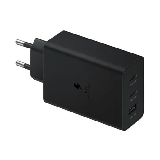 Samsung Kućni Punjač, 65W USBX2 + Type C, Crni EP-T6530-NBE Bez Kabla