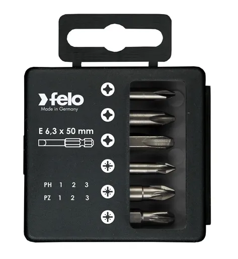 Set bitova felo industrial bit-box profi 50 mm ph/pz 03291516 6 kom