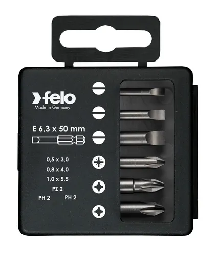 Set bitova felo industrial bit-box profi 50 mm sl/ph/pz 03092516 6 kom