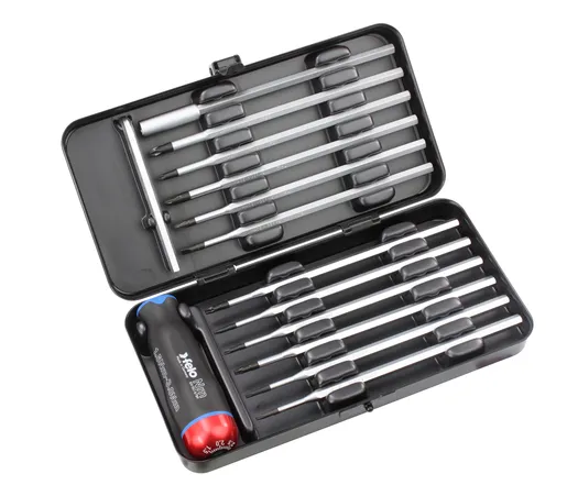 Set felo nm-box sa moment šrafciger 1,5-3,0 nm i nastavci sl/ph/pz/tx/tx+ 10099216 13 kom