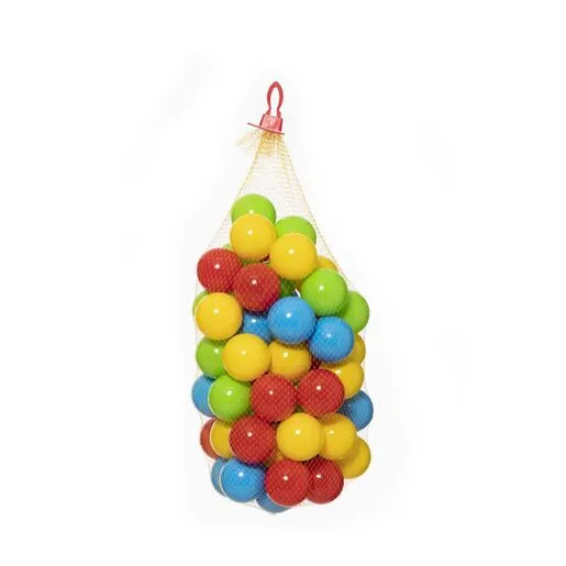 Set plastičnih loptica od 6,5 cm - 60 kom