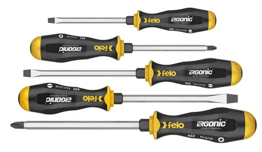 Set udarnih šrafcigera felo ergonic sl/ph 45095148 5 kom