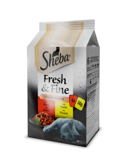 Sheba kesice, izbor mesa 6x50g