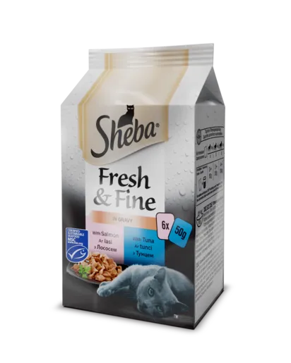 Sheba kesice, izbor ribe 6x50g