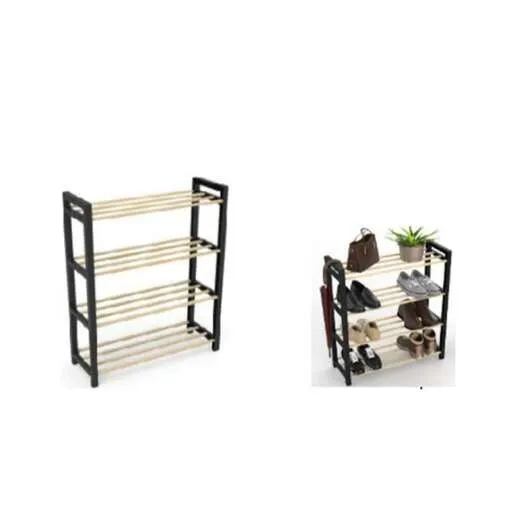 SINBO STO6720 CIPELARNIK SA 4 POLICE 23X65,5X78 cm DRVO PLASTIKA