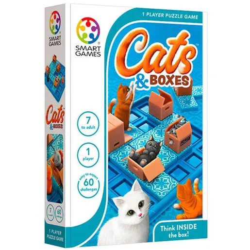 SMART GAMES CATS &amp; BOXES
