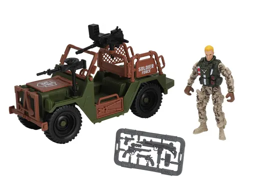 Soldier Force patrola na misiji atv playset