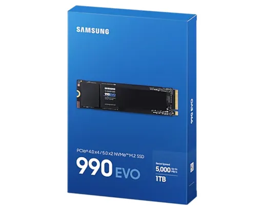 SSD 1TB Samsung 990 EVO M.2 NVMe (MZ-V9E1T0BW)
