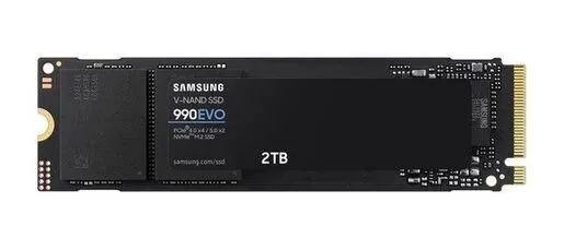 SSD 2TB Samsung 990 EVO M.2 NVMe (MZ-V9E2T0BW)