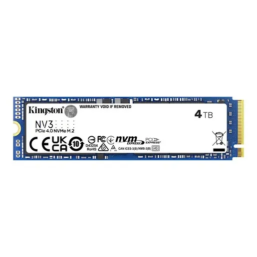 SSD 4TB Kingston NV3 M.2 NVMe (SNV3S/4000G)