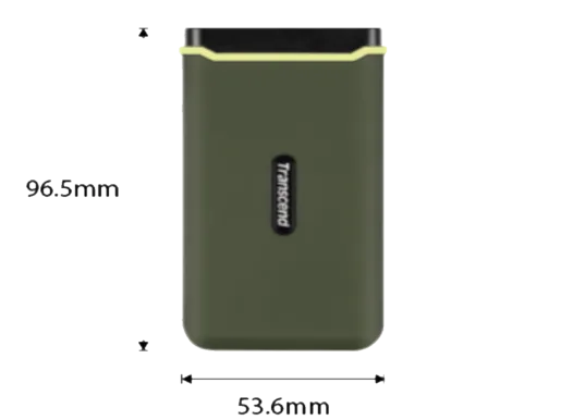 SSD TRANSCEND ESD380C 2000GB/eksterni/USB 3.2/type c/crna