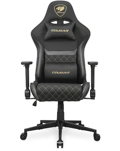 Stolica Cougar ARMOR ONE V2 Gold F gaming, crna