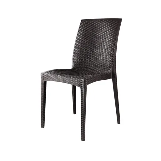 Stolica Rattan DALIA antracit