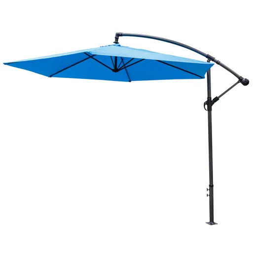 Suncobran viseći, 300 cm plavi